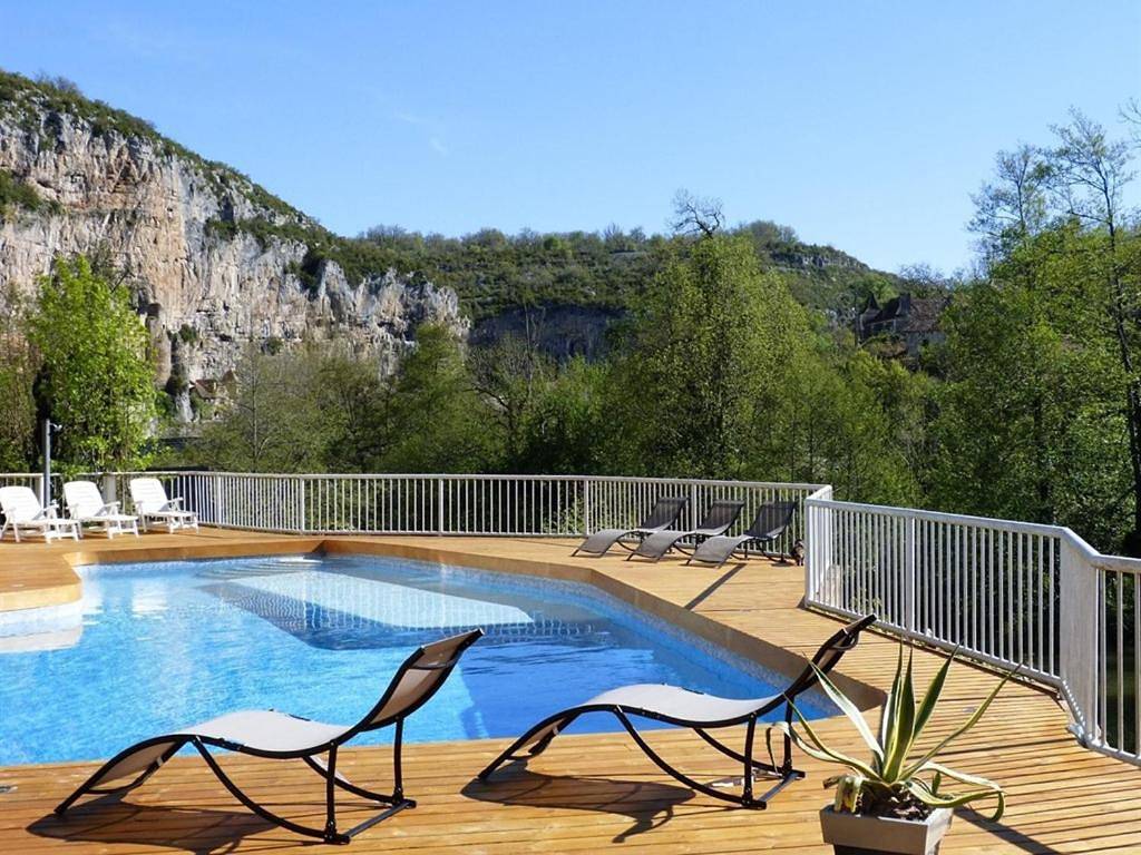 Hôtel des Grottes in Cabrerets, Quercy