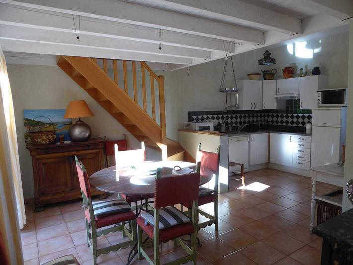 Gîte pour 4 personnes, avec terrasse, animaux acceptés à Roquefort-des-Corbières - 4
