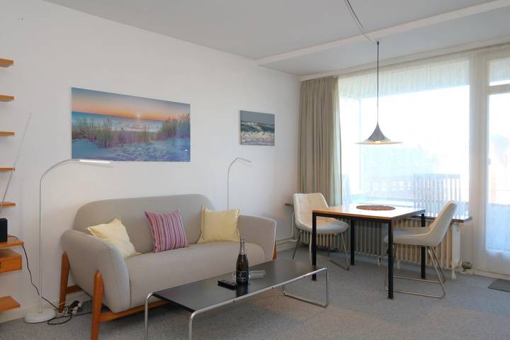 Location de vacances pour 2 personnes, avec balcon à Sylt