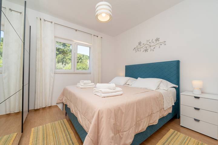 Appartement entier, Appartement pour 4 personnes, en bord de mer et avec une belle vue in Kali, Île d'Ugljan