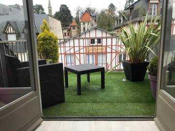 Gîte pour 2 personnes, avec terrasse dans Thermes de Bagnoles de l'Orne