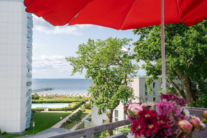 Ferienwohnung für 2 Personen, mit Balkon in Südstrand Pelzerhaken