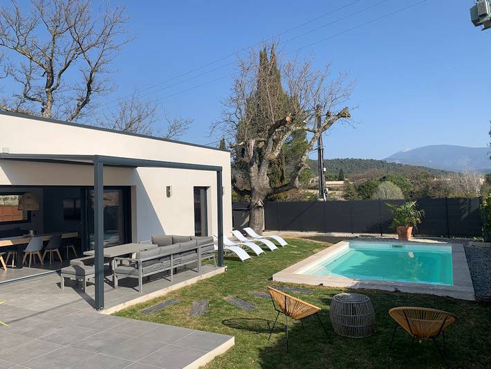 Gîte pour 6 personnes, avec piscine ainsi que jardin et terrasse dans Dentelles de Montmirail - 4