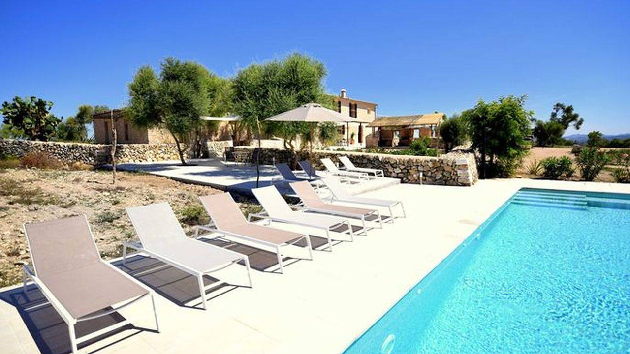 Casa de vacaciones para 12 personas con vistas in Villafranca de Bonany, Interior de Mallorca