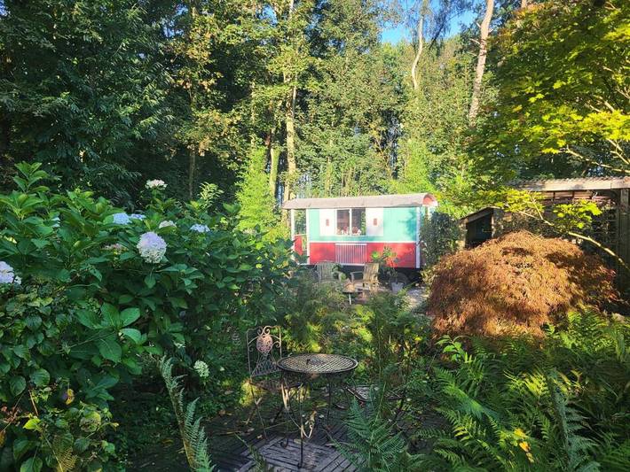 Cottage pour 2 personnes, avec jardin et vue dans Tourneppe