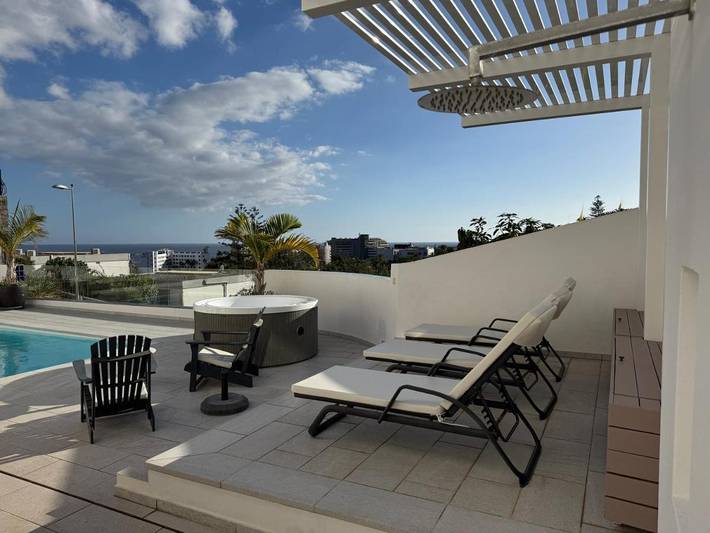 Villa für 6 Personen, mit Garten und Pool sowie Whirlpool in Gran Canaria Süd - 3