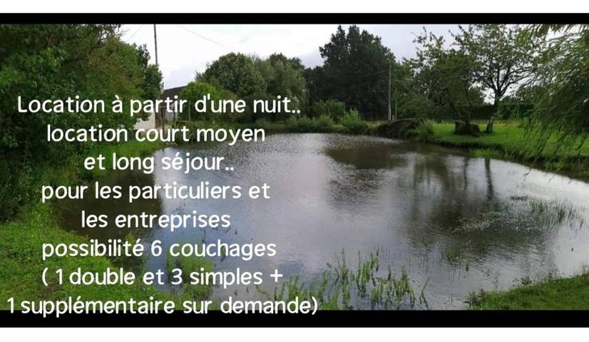 Location de vacances pour 6 personnes, avec jardin à Azay-le-Ferron - 2
