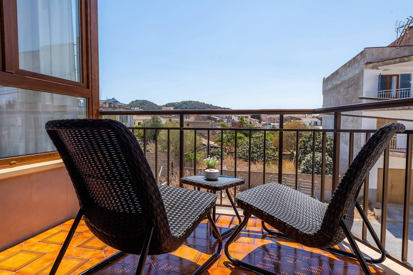 Appartamento intero, Appartamento 'Socorro 39-1' con vista montagna, balcone e Wi-Fi in Felanitx, Sud di Maiorca