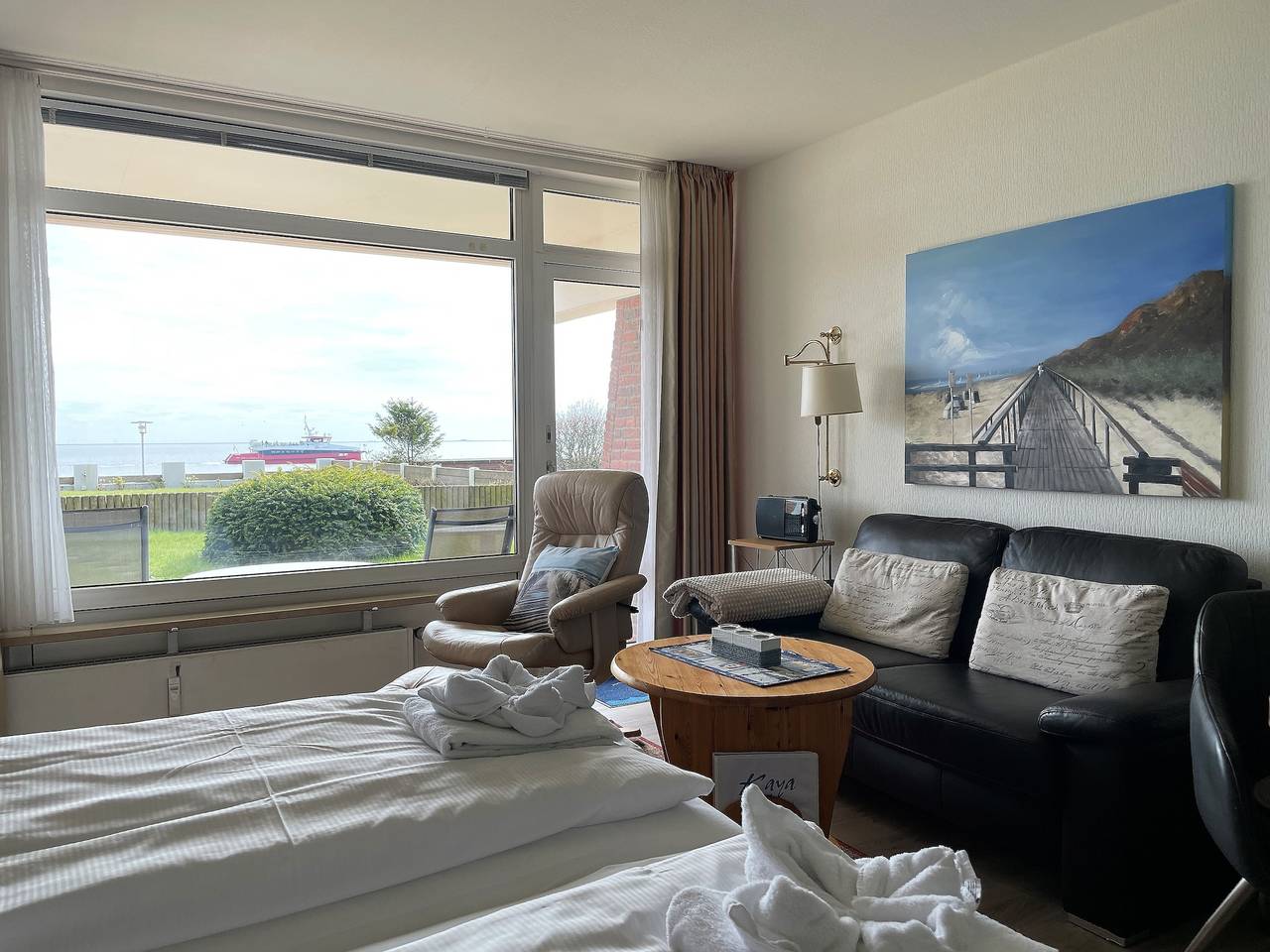 Apartamento vacacional entero, Klaar Kiming- Meerblick 1C, Sandwall in Wyk auf Föhr (Ciudad), Wyk auf Föhr