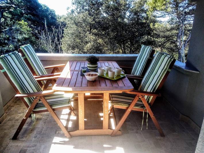Ferienwohnung für 4 Personen, mit Balkon/Terrasse auf Silba