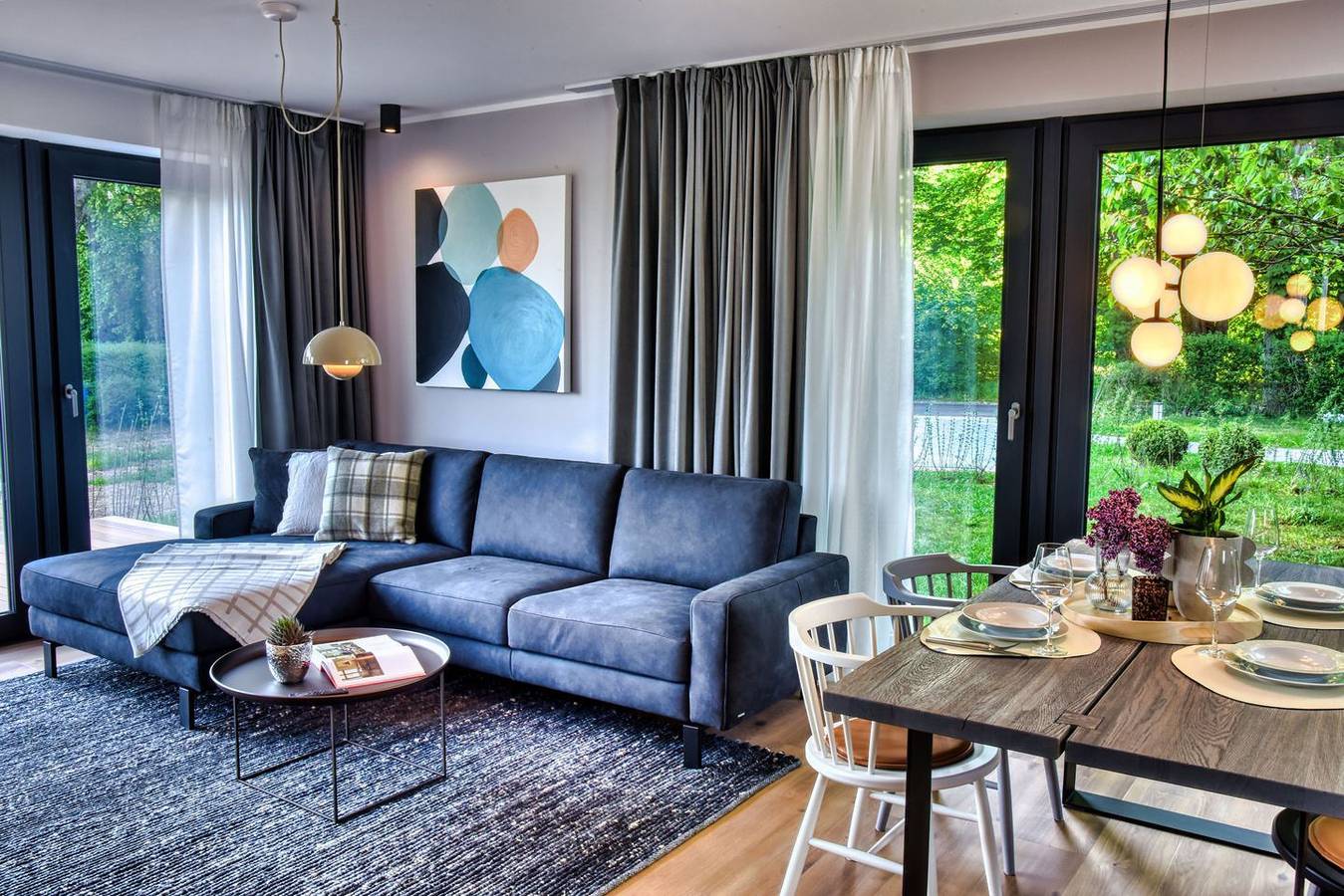 Haushälfte Backsteinquartier West mit Sauna, Kamin und herrlichem Wasserblick! in Putbus, Rügen