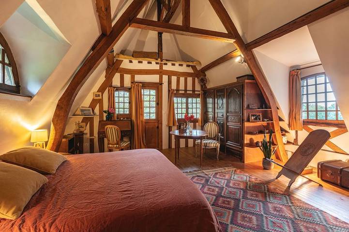 Gîte pour 13 personnes, avec jardin à Ablon - 3