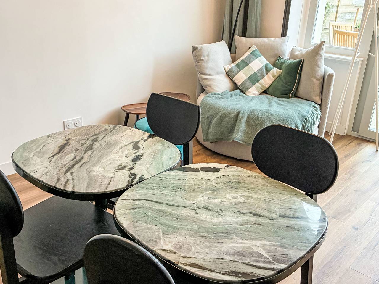 Ganze Wohnung, Apartment "Blue dream" in Strandnähe in Carantec, Ceinture Dorée
