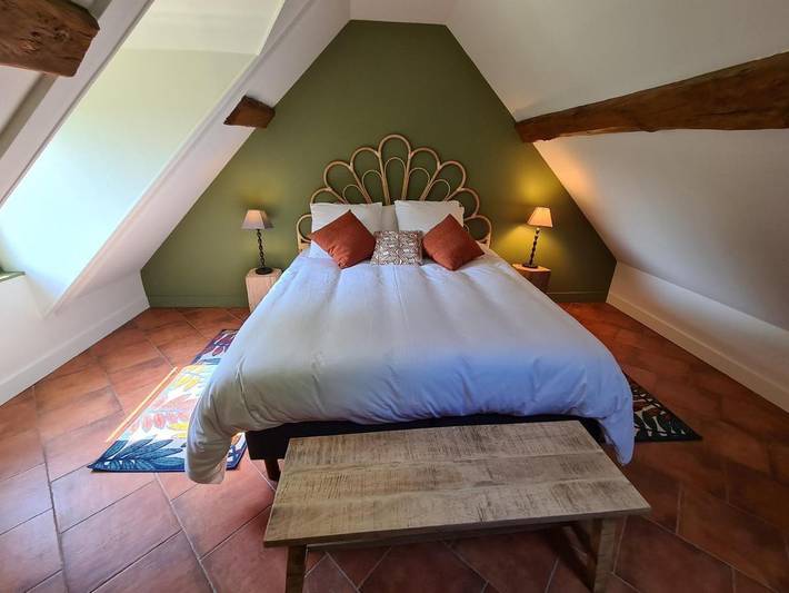 Chambre d’hôte pour 4 personnes, avec piscine