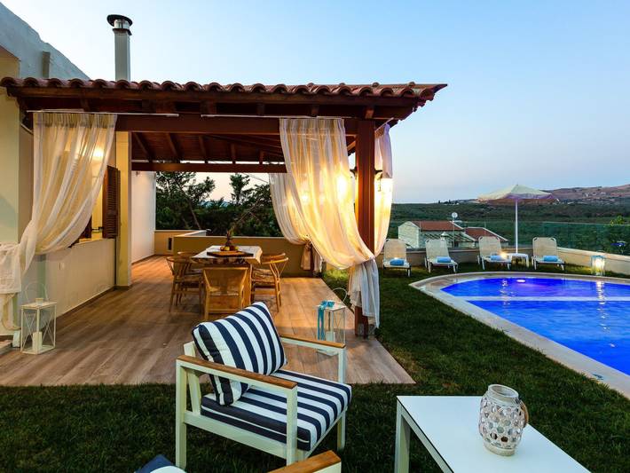 Ferienhaus für 5 Personen, mit Terrasse und Garten, mit Haustier