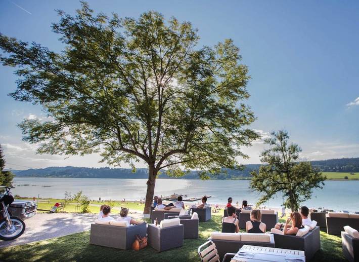 Hôtel pour 2 personnes, avec Jacuzzi et Terrasse ainsi que Vue sur le lac et Vue