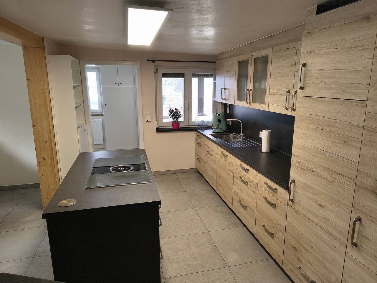 Apartamento entero, Apartamento 'Haus Für Jung Und Alt' con terraza compartida, jardín y Wi-Fi in Bad Saulgau, Region Bodensee-Oberschwaben
