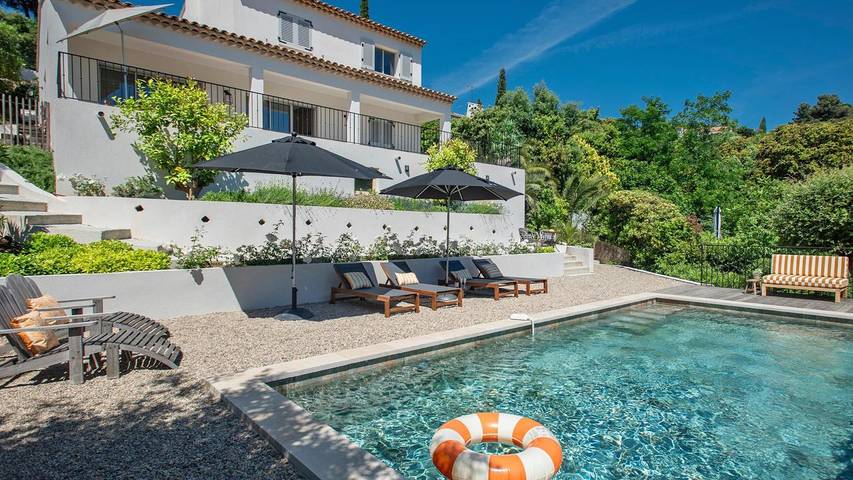 Villa pour 8 personnes, avec jardin ainsi que piscine et terrasse à La Croix-Valmer