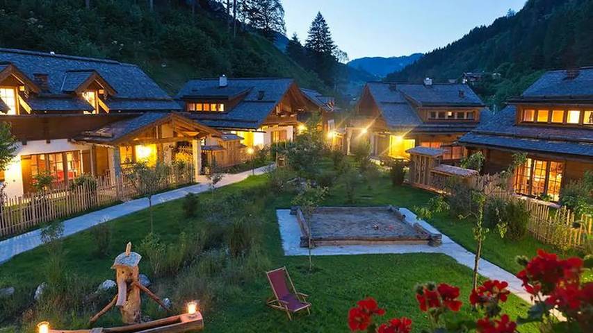 Ferienhaus für 10 Personen, mit Garten und Sauna sowie Balkon im Salzburger Land - 3