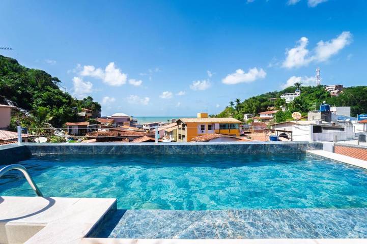 Casas e apartamentos de temporada para 2 pessoas, com piscina e terraço, com animais de estimação em Morro de São Paulo