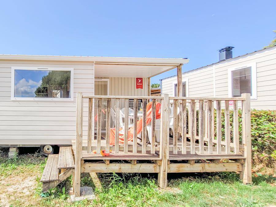 Camping Le Nid d'Eté - Mobilheim 6 personen - Evasion 2 Schlafzimmer - Tv in Olonne-sur-Mer, Les Sables-d'Olonne