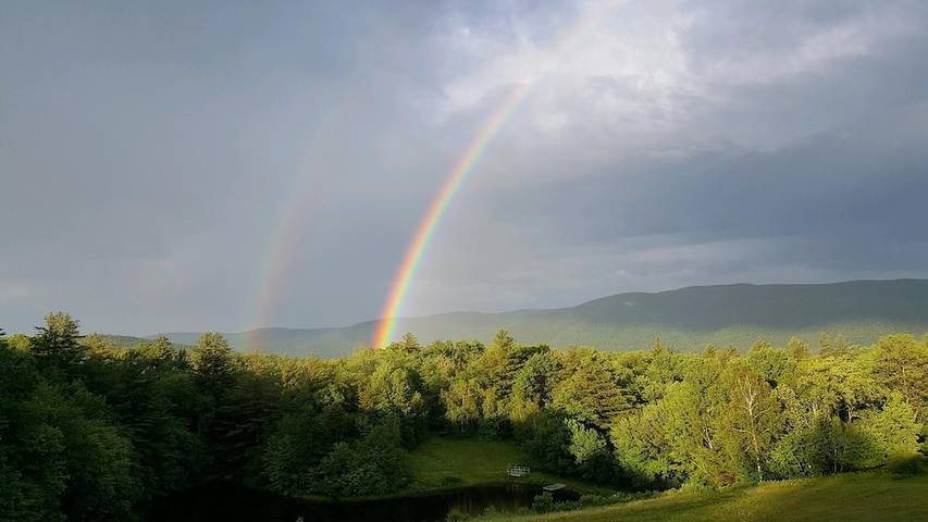 Vacation house for 10 people, with terrace and yard in Vermont