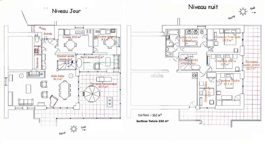Location de vacances pour 13 personnes, avec jardin ainsi que sauna et jacuzzi à Étretat - 4