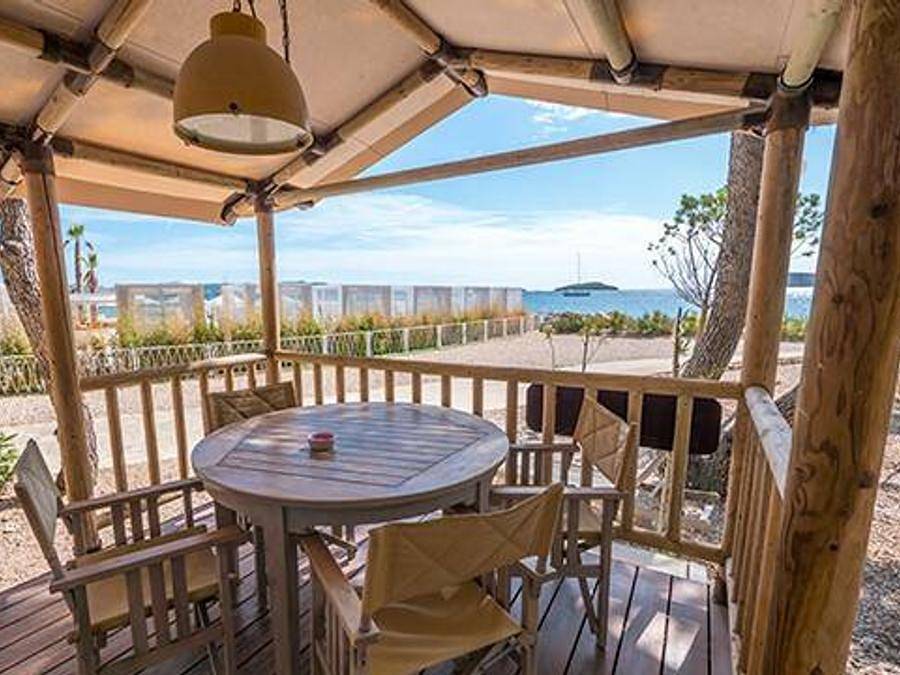 Camping Solaris Amadria Park Šibenik - Canvas and wooden tent 5 persons - Safari Tent | 2 Ch. | 4/5 Pers. | Clim. in Šibenik, Šibenik-Knin