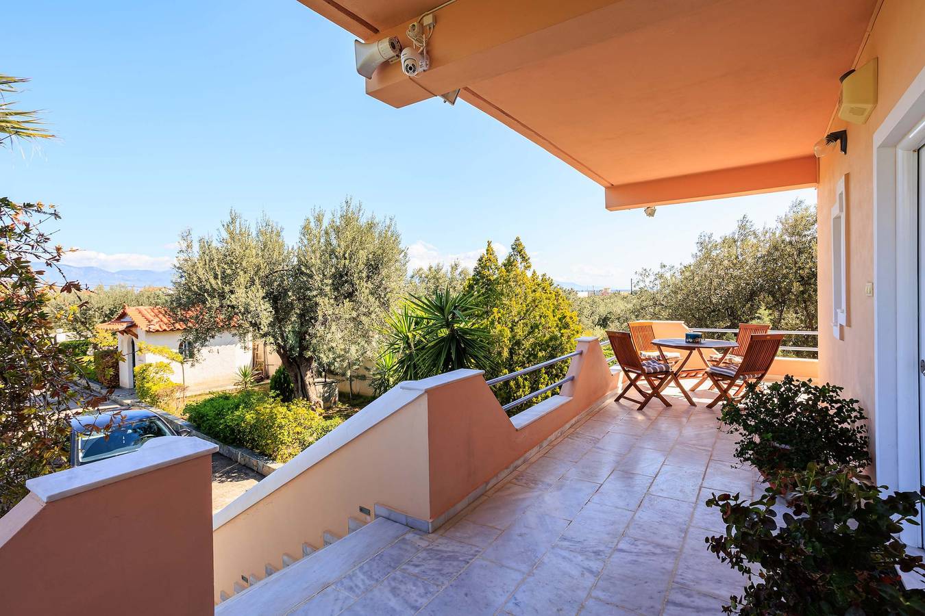 Ferienhaus für 6 Personen mit Balkon/Terrasse in Oreas Elenis, Korinthia