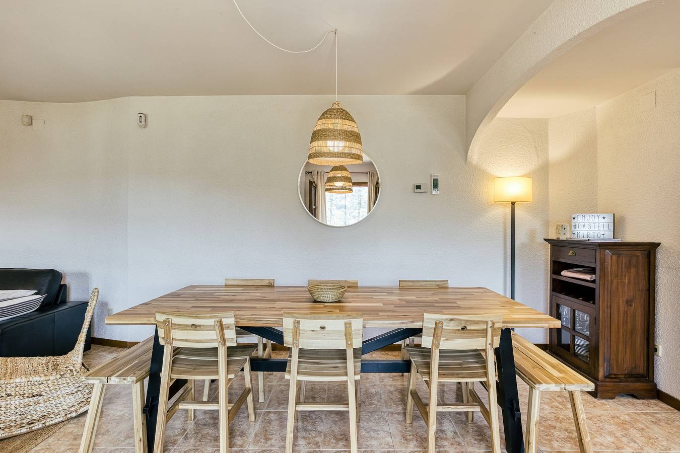 Villa "Castell Mirto" avec piscine privée, terrasses et Wi-Fi in Mas Ambros, Calonge