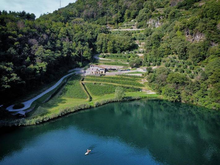 Agriturismo per 2 persone, con Terrazza e Giardino nonché Panorama in Val Camonica