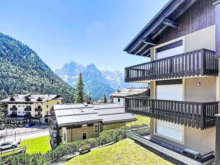 Vakantiewoning voor 3 personen, met tuin en zwembad in Madonna di Campiglio