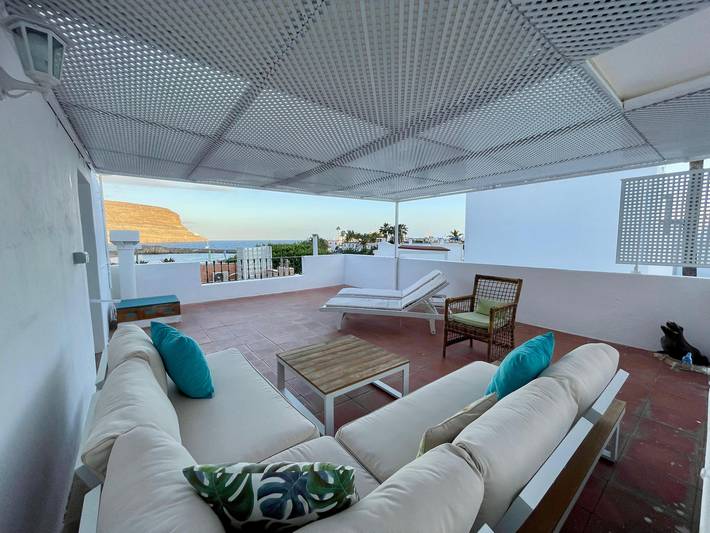 Vakantieappartement voor 2 personen, met terras in Puerto de Mogan