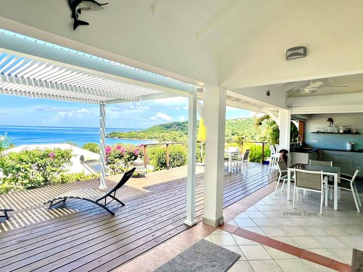 Villa pour 4 personnes, avec jardin et vue à Deshaies - 2