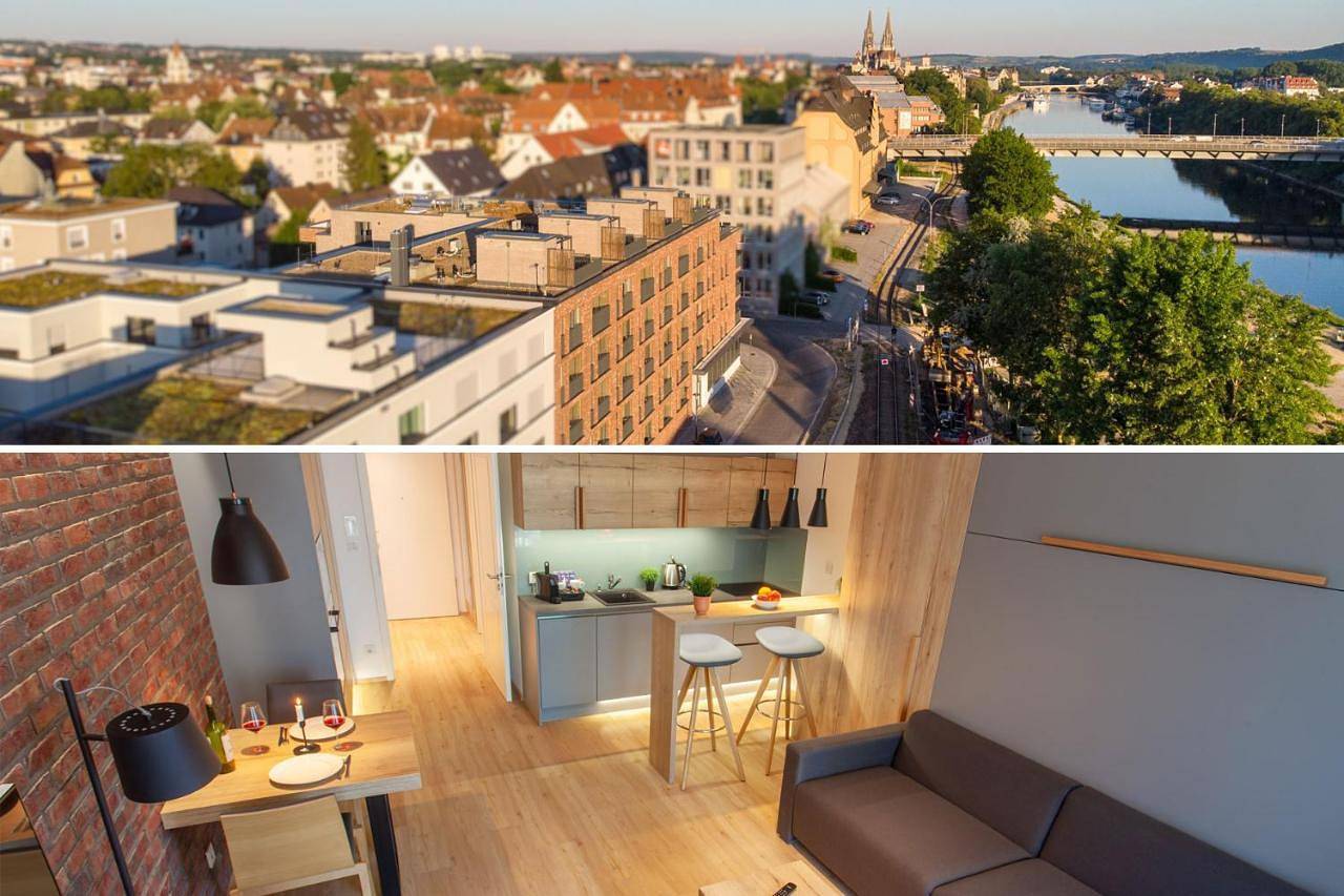 Marina Apartments Regensburg in Regensburg, Ostbayern