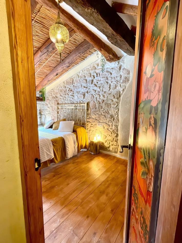 Hel lejlighed, Apartment 'Druida' with Mountain View and Air Conditioning in Olba, Teruel Området