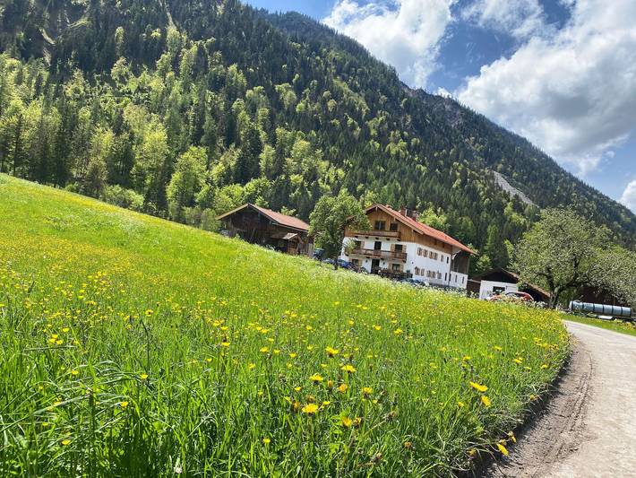 Ferienwohnung für 2 Personen, mit Ausblick und Garten sowie Terrasse, mit Haustier in Bayrischzell