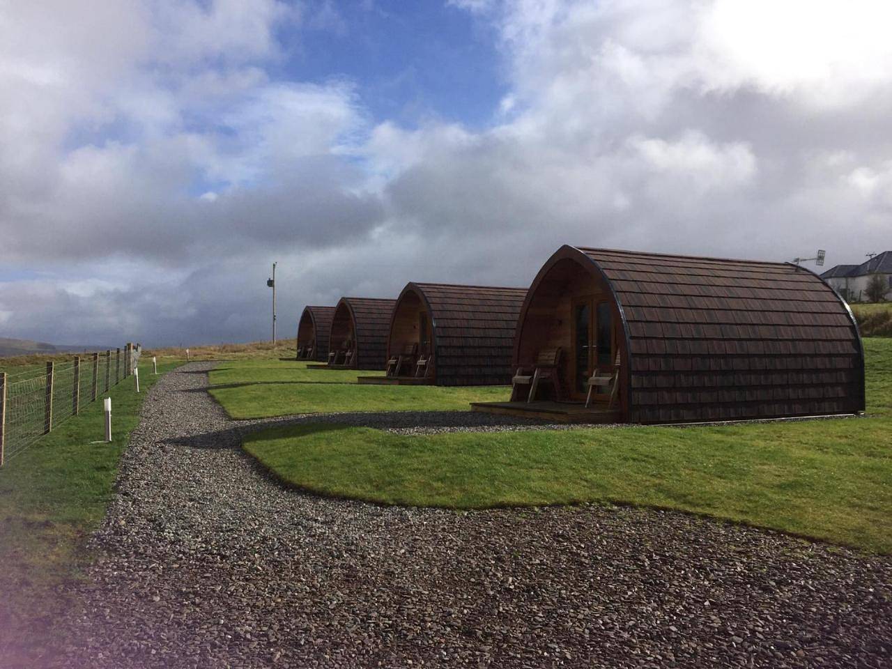 Skeabost View Pods Skye in Highlands