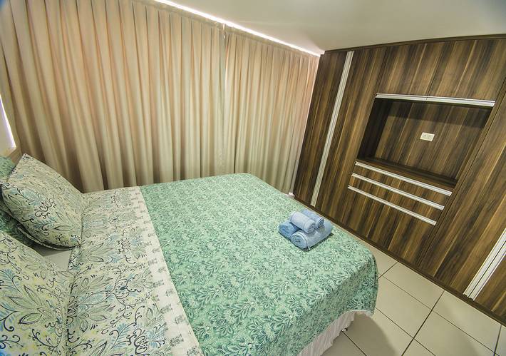 Ganze Wohnung, Ferienwohnung für 3 Personen mit Terrasse in Cabo Branco, João Pessoa