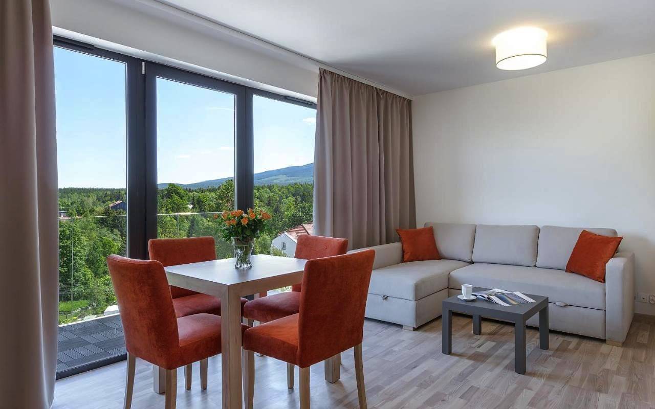 Aparthotel dla 4 osób z basen dla dzieci in Szklarska Poręba, Sudety (Polska)