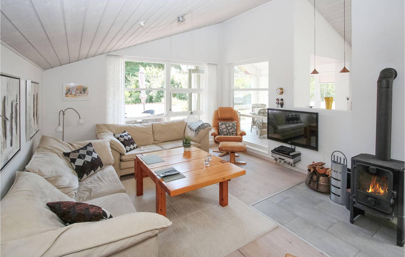 Ferienhaus für 6 Personen mit Terrasse in Samsø
