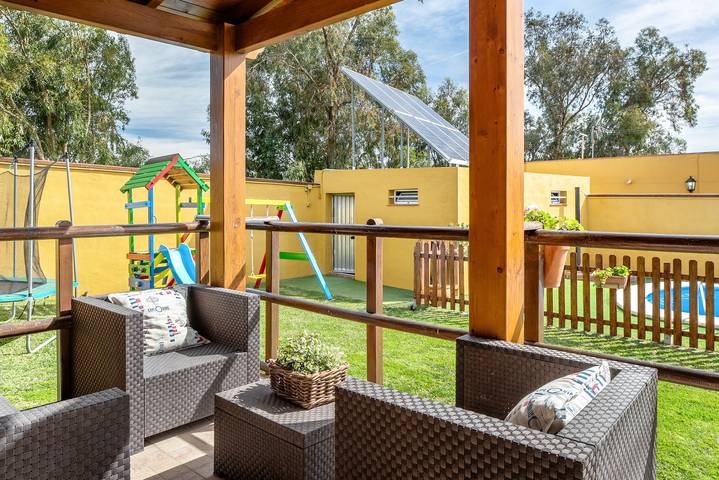 Maison de campagne pour 8 personnes, avec jardin, animaux acceptés à Vejer de la Frontera - 3