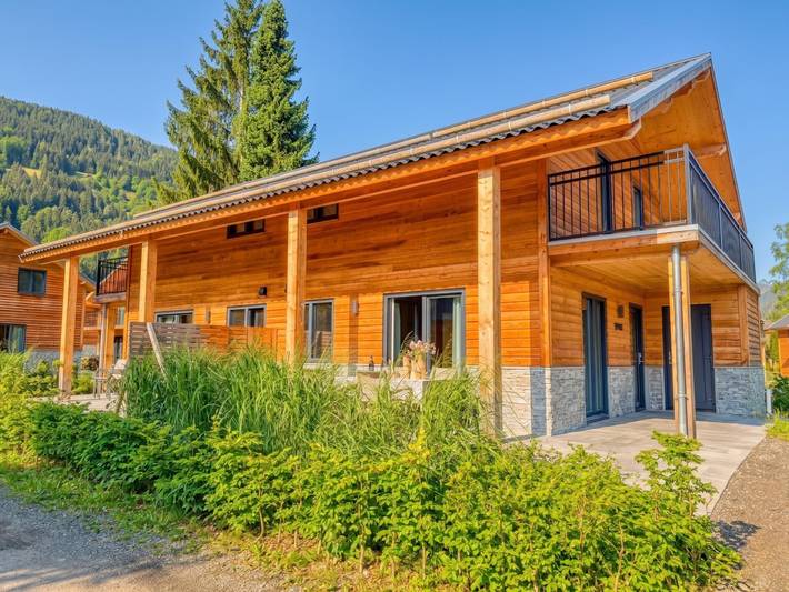 Chalet für 6 Personen, mit Garten und Balkon sowie Sauna