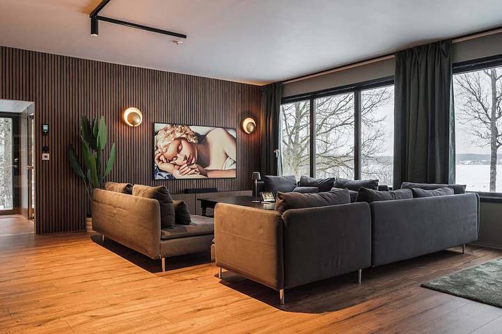 Villa für 14 Personen, mit Balkon und Sauna sowie Garten, mit Haustier in Schweden - 3