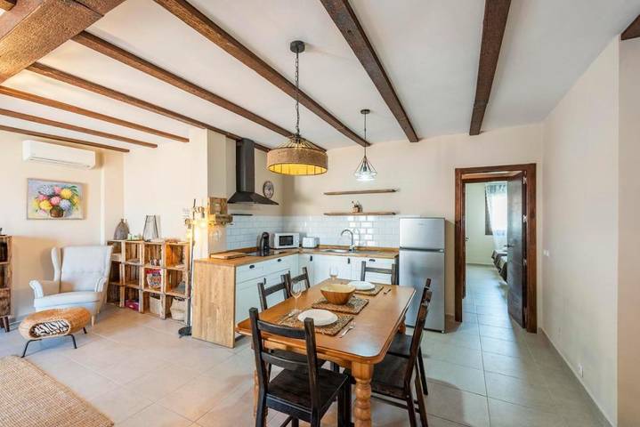 Apartamento de vacaciones para 6 personas, con vistas y terraza en Valle del Genal - 4