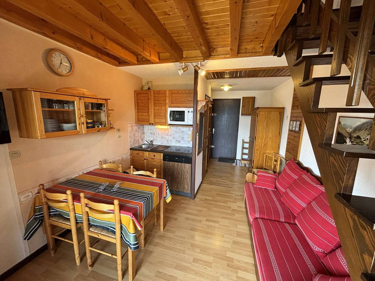 Ganze Wohnung, Geräumige Wohnung mit Mezzanine 400m von den Pisten - Auris en Oisans in Auris, Nationalpark Écrins