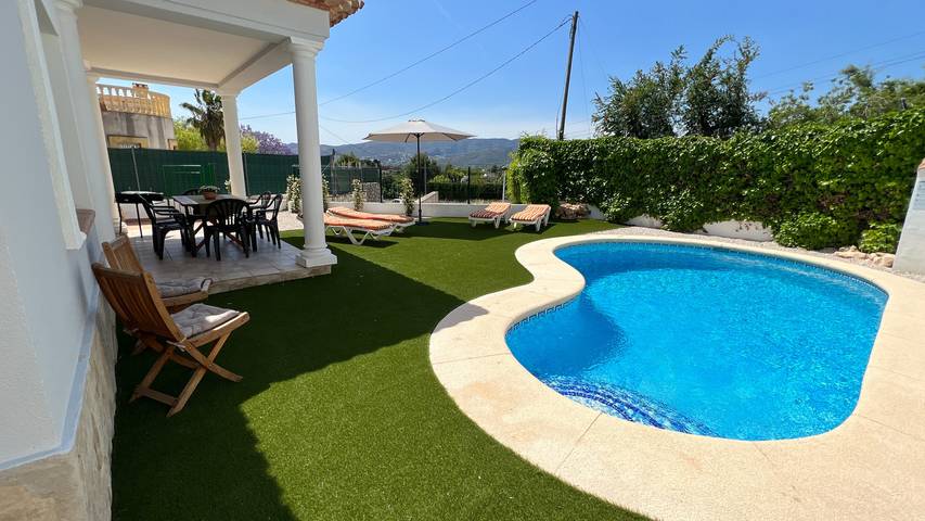 Casa rural para 6 personas, con Balcón además de Terraza y Jardín en Beniarbeig - 4