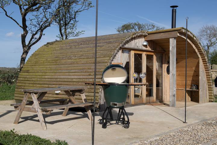 Hut for 2 people, with garden in Yorkshire