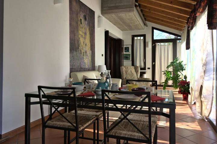 Ferienwohnung für 5 Personen, mit Garten und Ausblick in Treviso