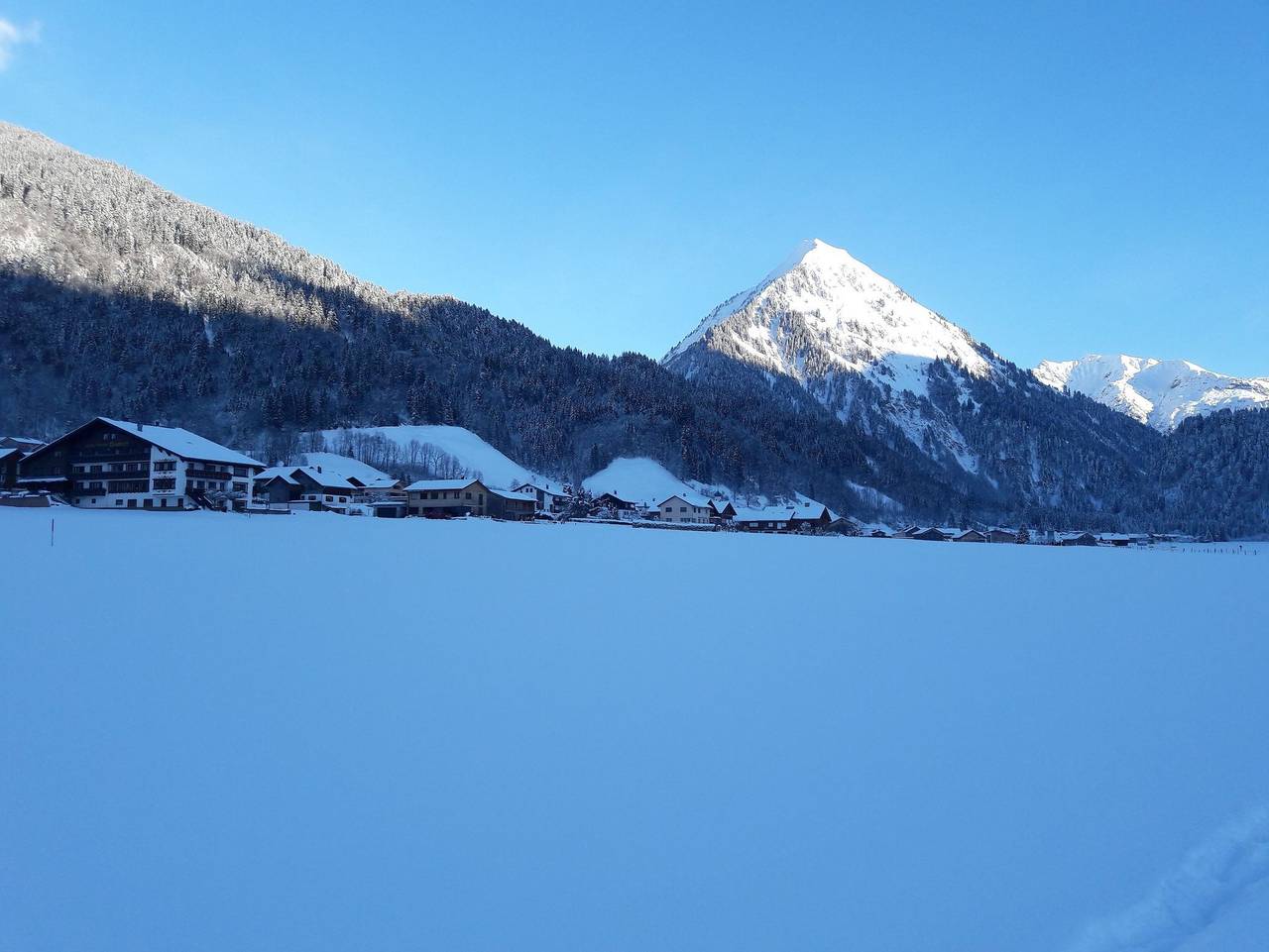 Ganze Ferienwohnung, Ritter Anna - Haus Panorama - Ferienwohnung in Diedamskopf, Schoppernau